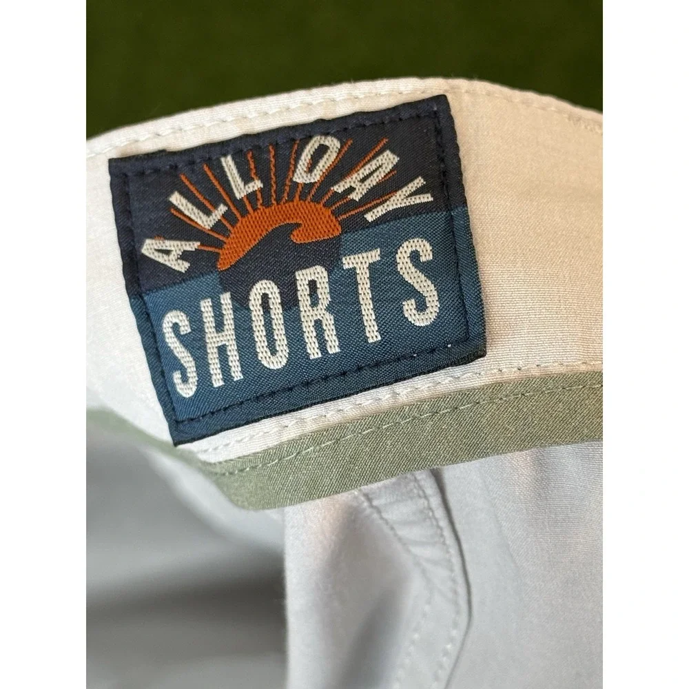Faherty All Day Shorts Mens 34 Tan 9